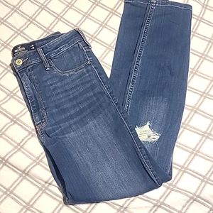 Medium Wash Jean Legging